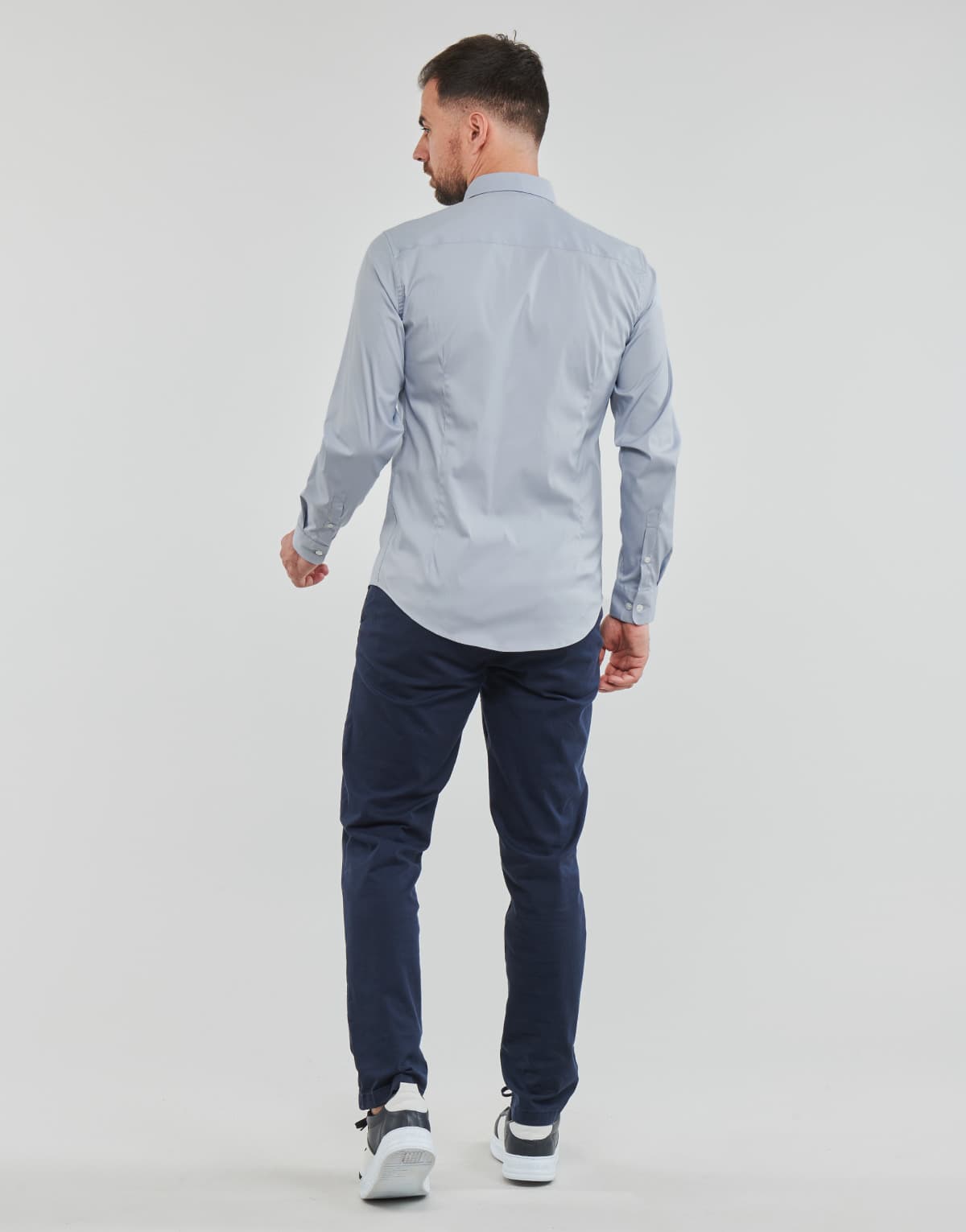 Men's Shirts Emporio Armani Blue