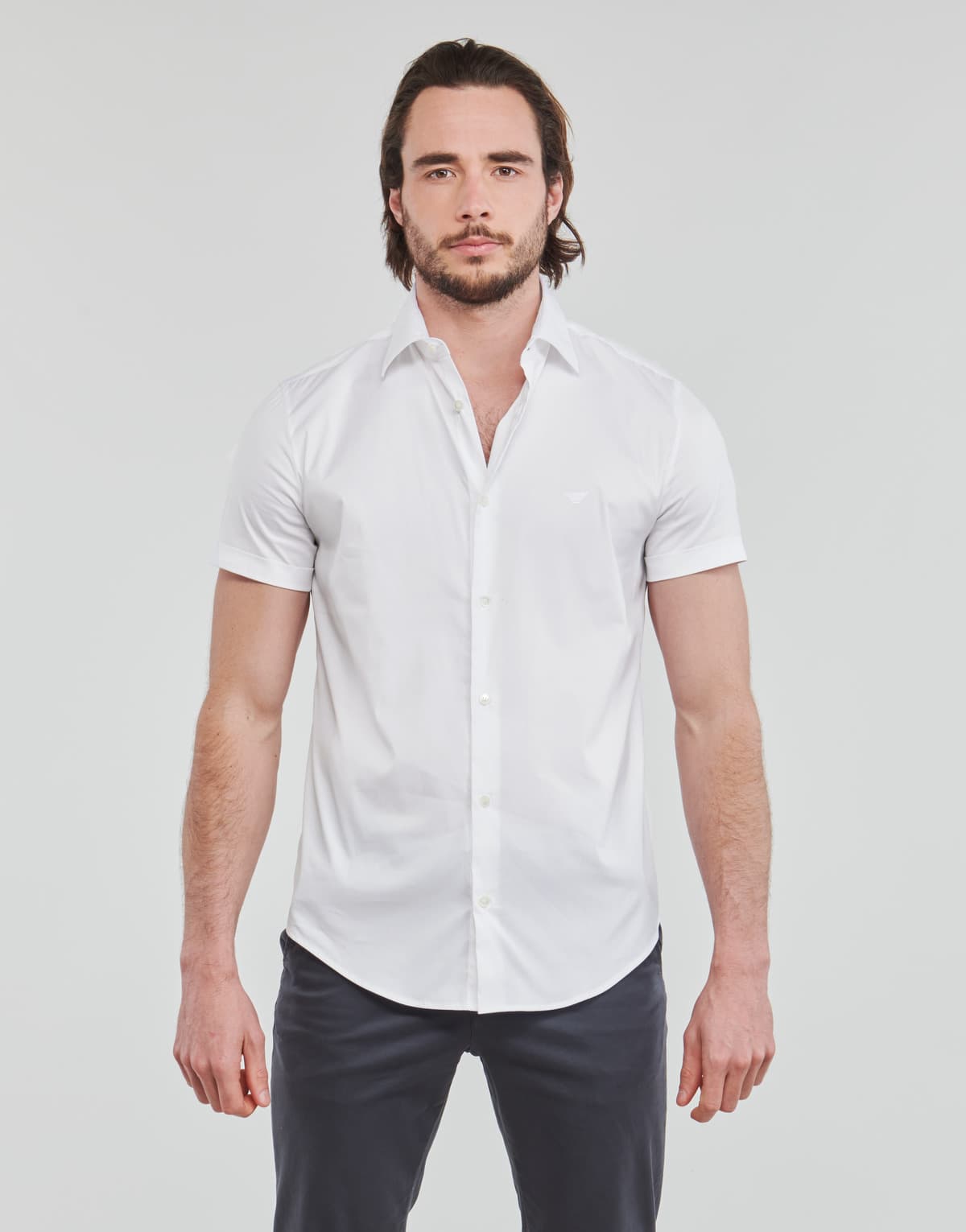 Men's Shirts Emporio Armani White