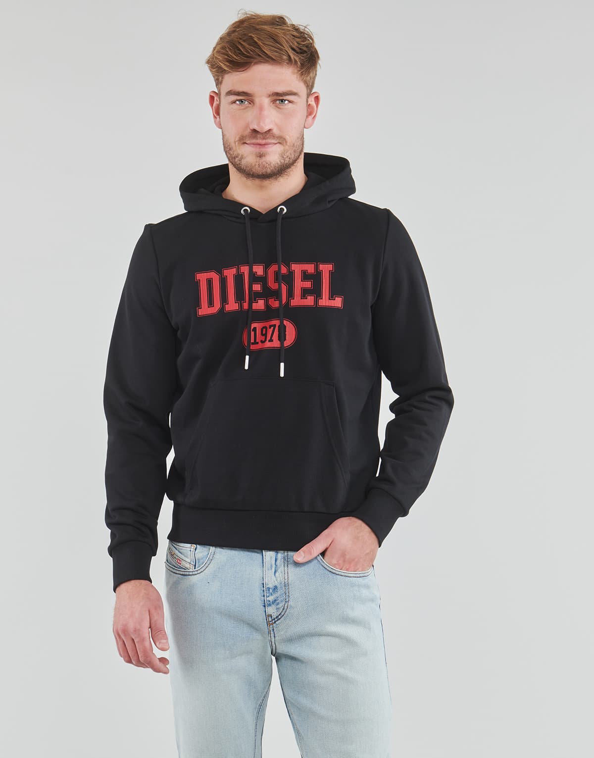 Men's Sweatshirts Diesel Black