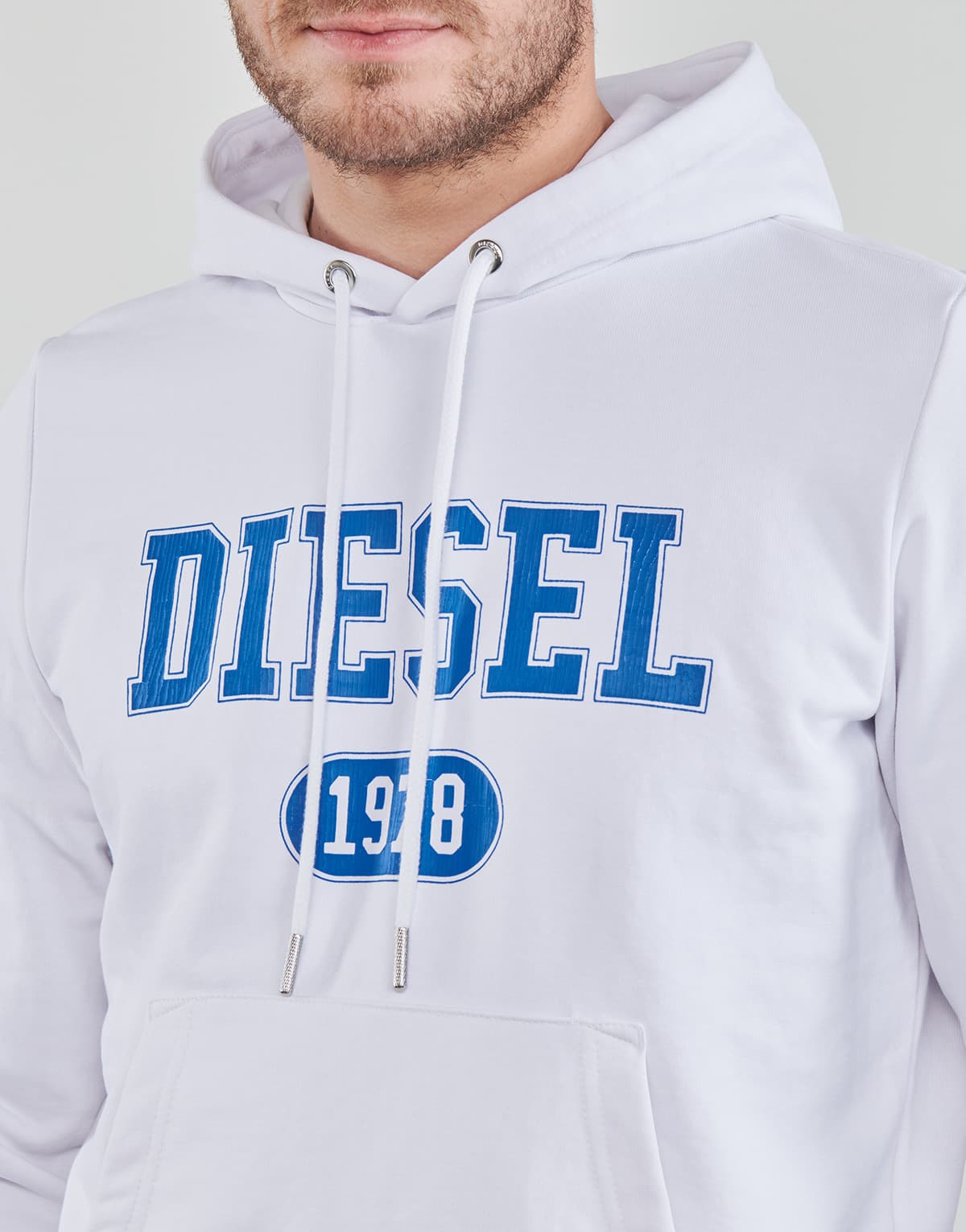 Men's Sweatshirts Diesel White