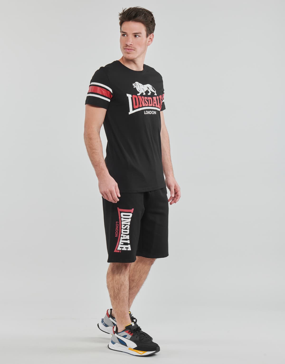 Men's Shorts Lonsdale Black