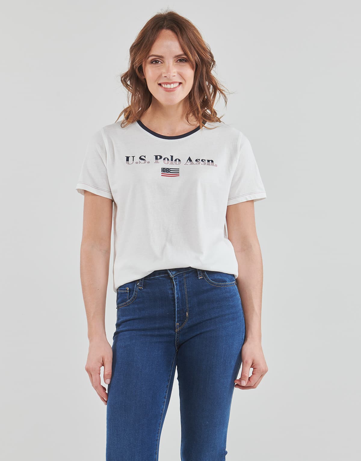 Women's T-Shirts U.S Polo Assn. White