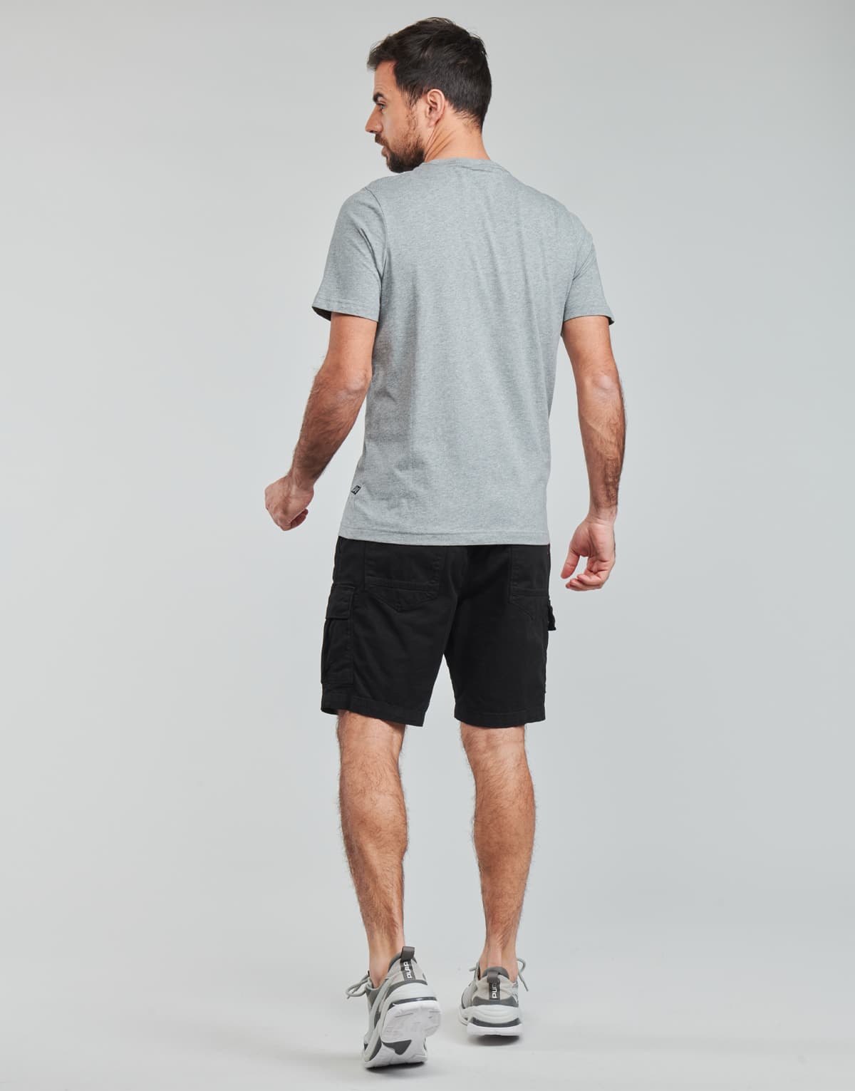 Men's T-Shirts Puma Gray