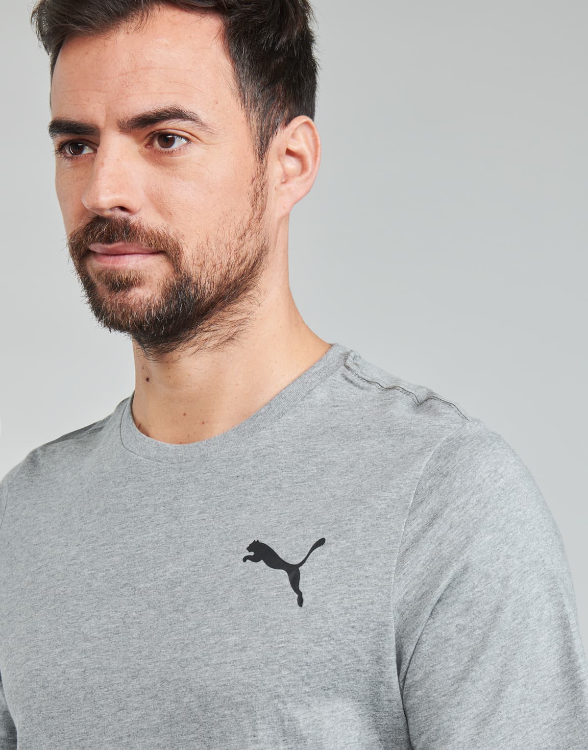 Men's T-Shirts Puma Gray