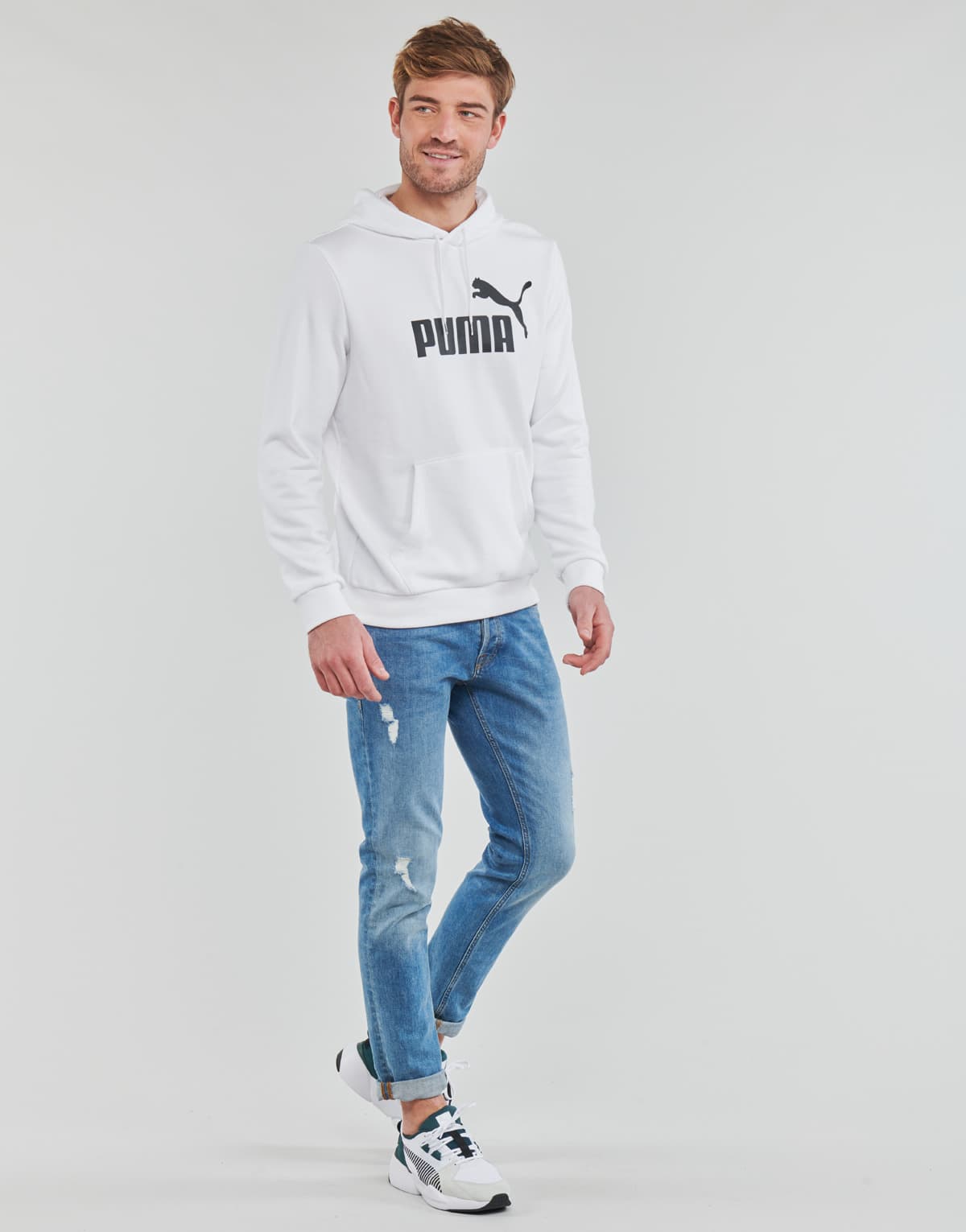 Men's Sweatshirts Puma White