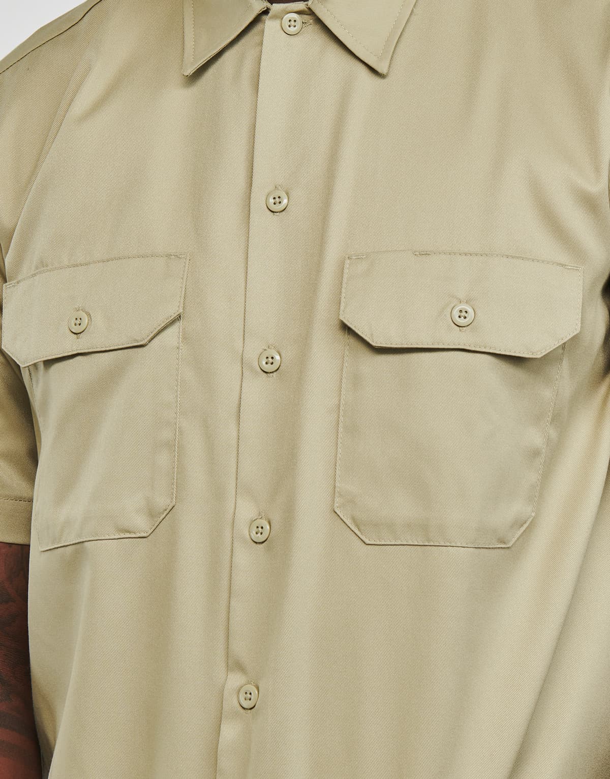 Men's Shirts Dickies Khaki