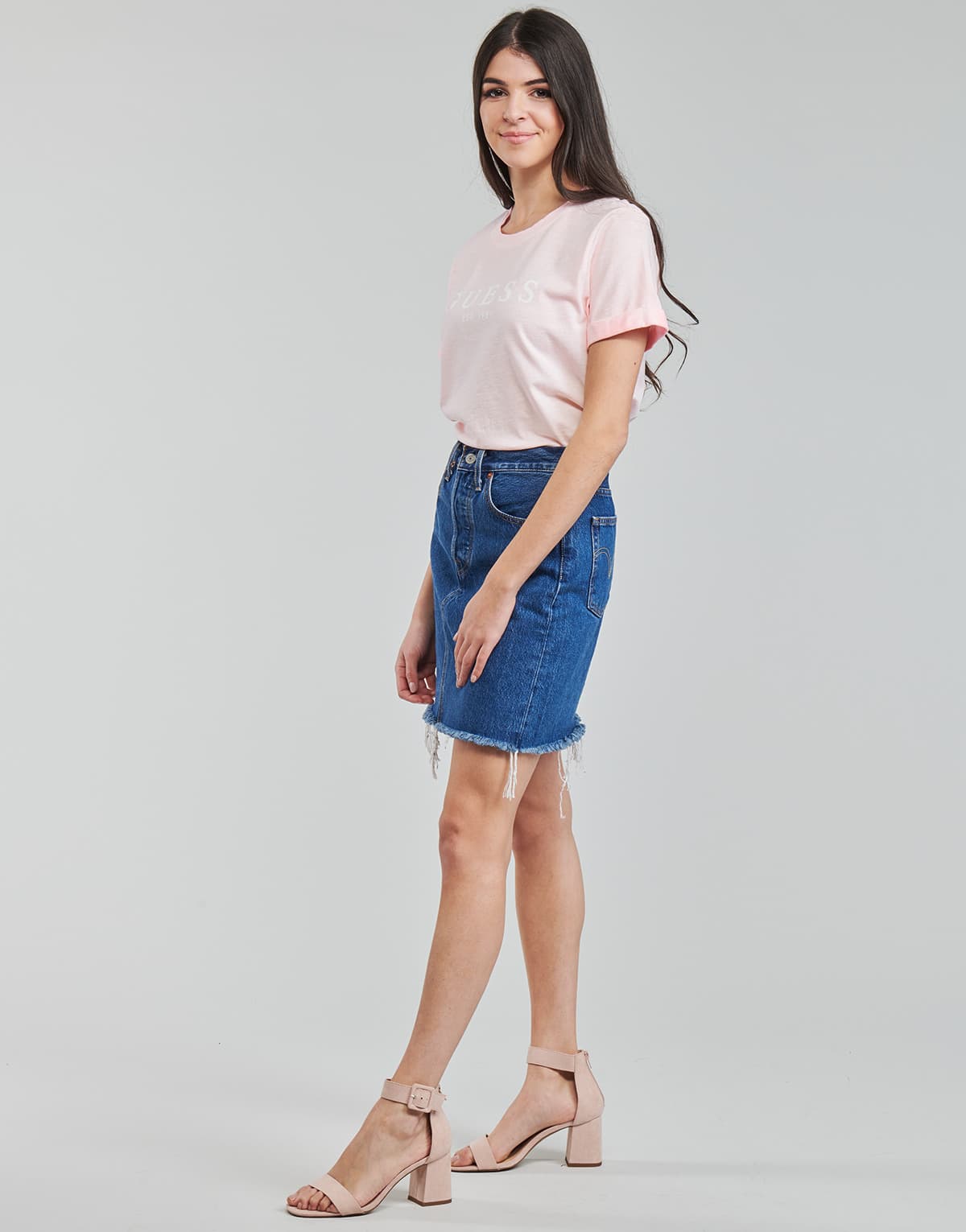 Women's T-Shirts Guess Pink