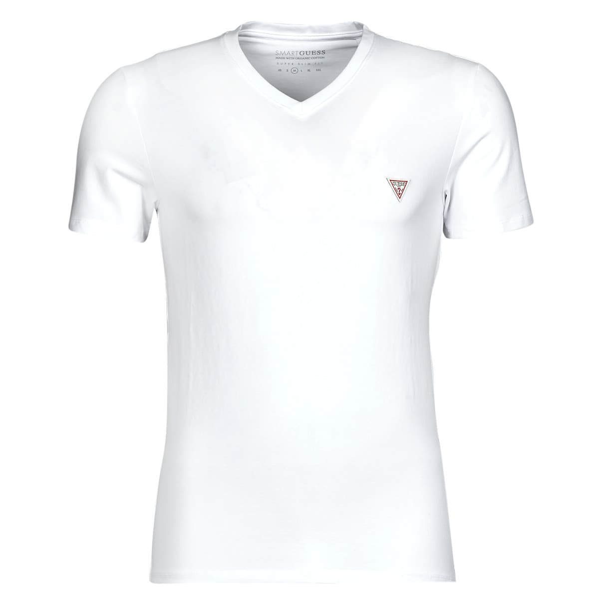 Men's T-Shirts Guess White