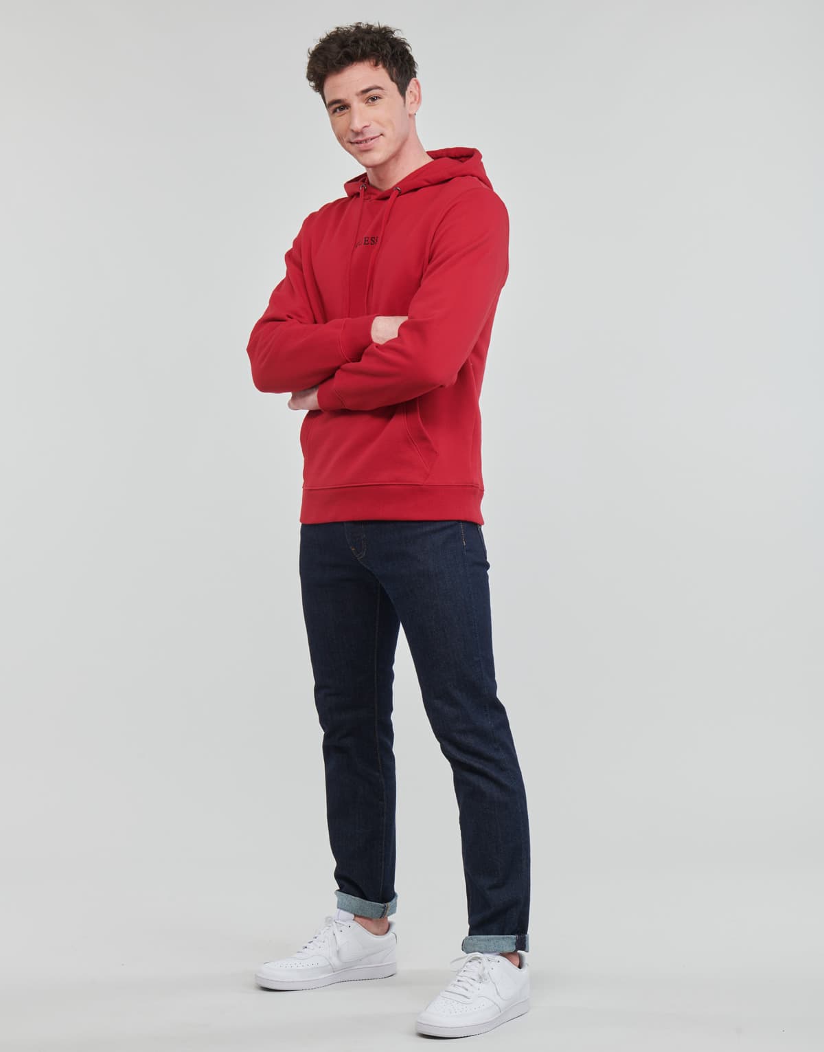 Men's Sweatshirts Guess Red