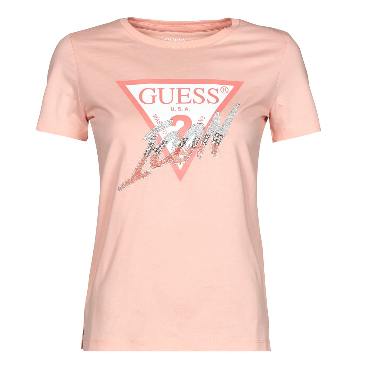 T-shirt με κοντά μανίκια Guess SS CN ICON TEE