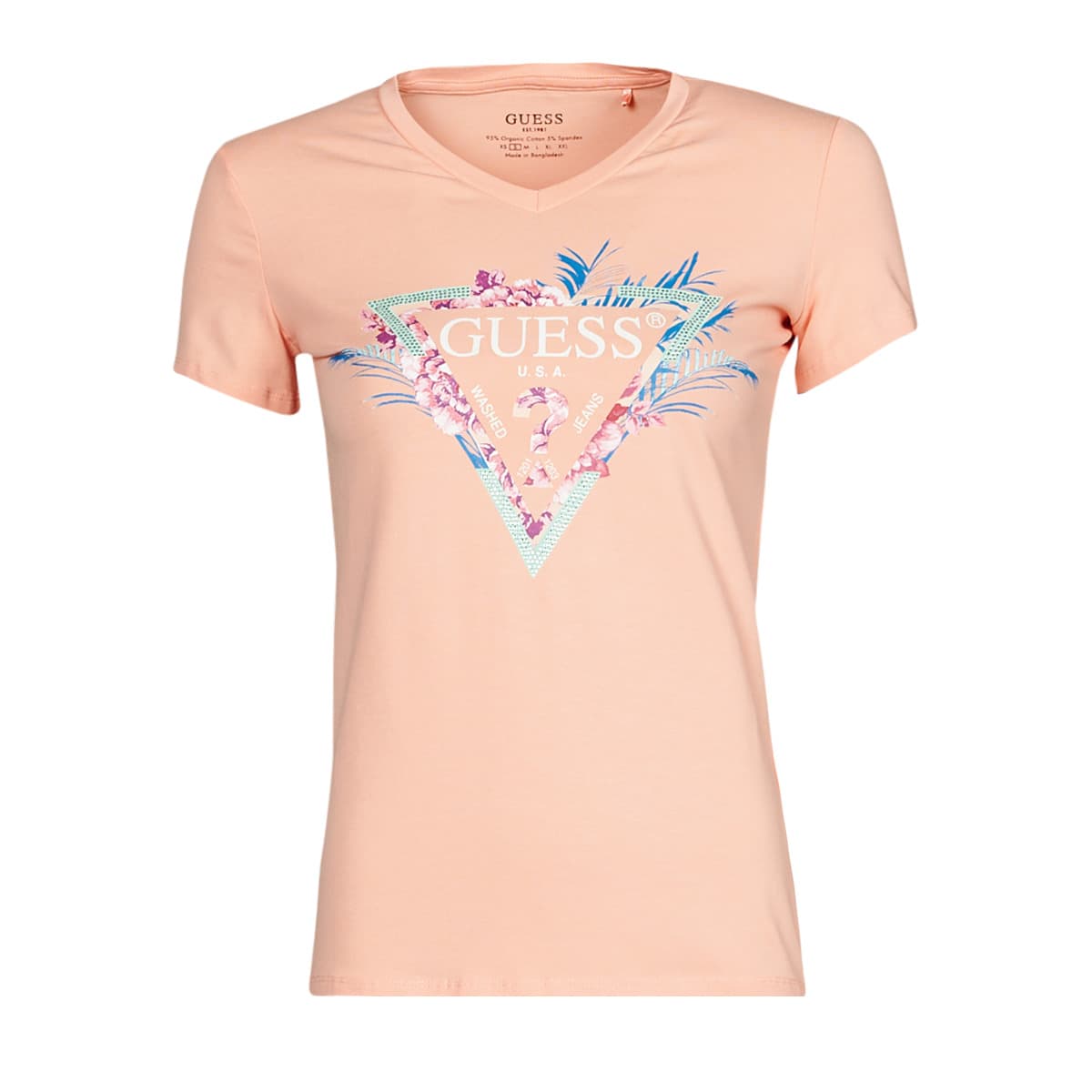 T-shirt με κοντά μανίκια Guess SS VN KATHE TEE