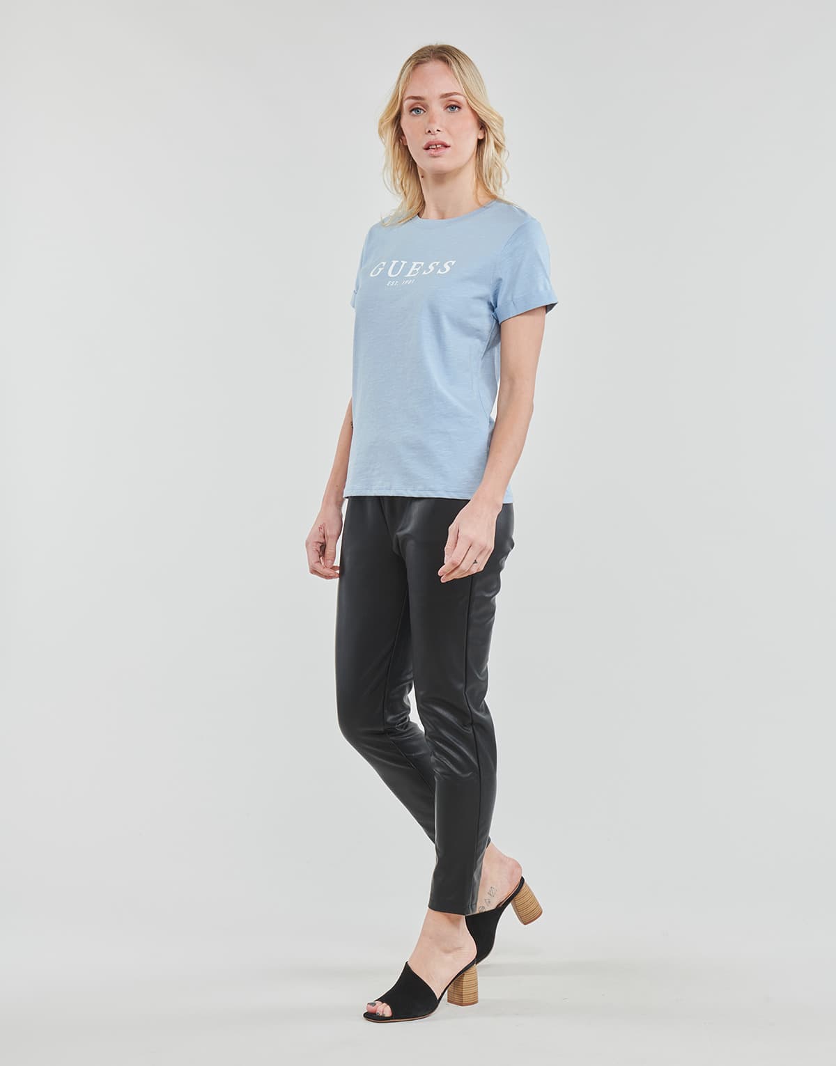 Women's T-Shirts Guess Blue