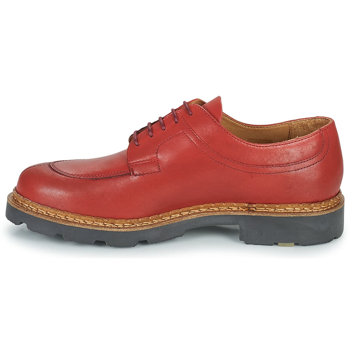 Women's Derby Shoes Pellet Red