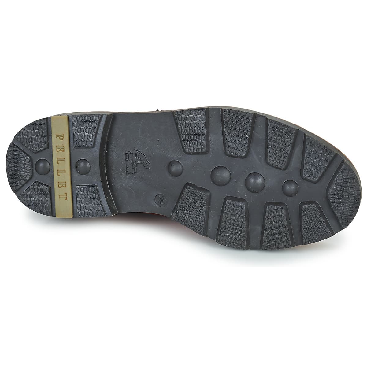 Women's Derby Shoes Pellet Red