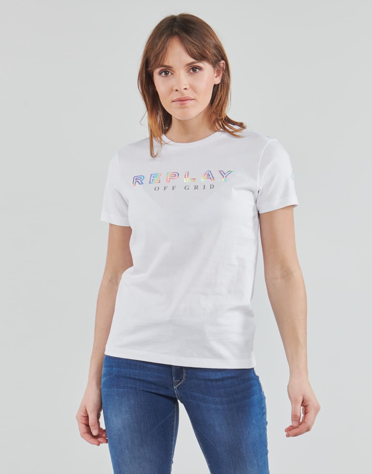 Women's T-Shirts Replay White