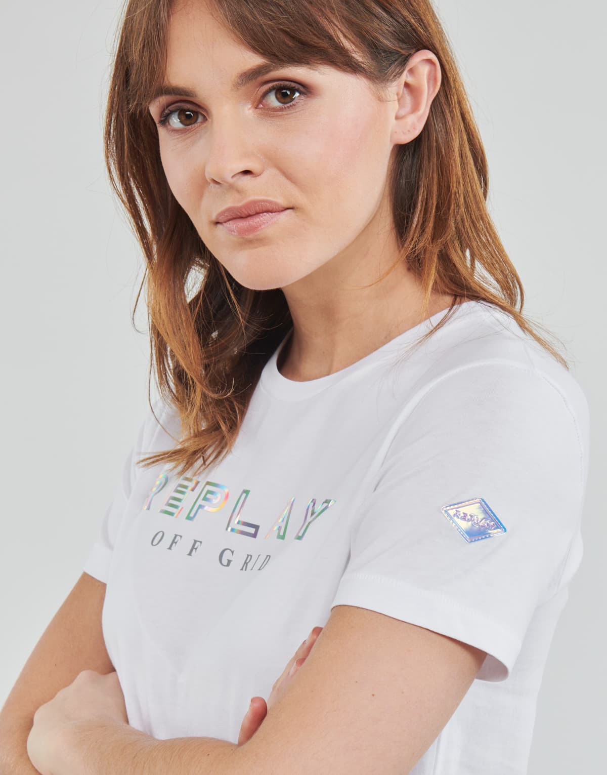 Women's T-Shirts Replay White