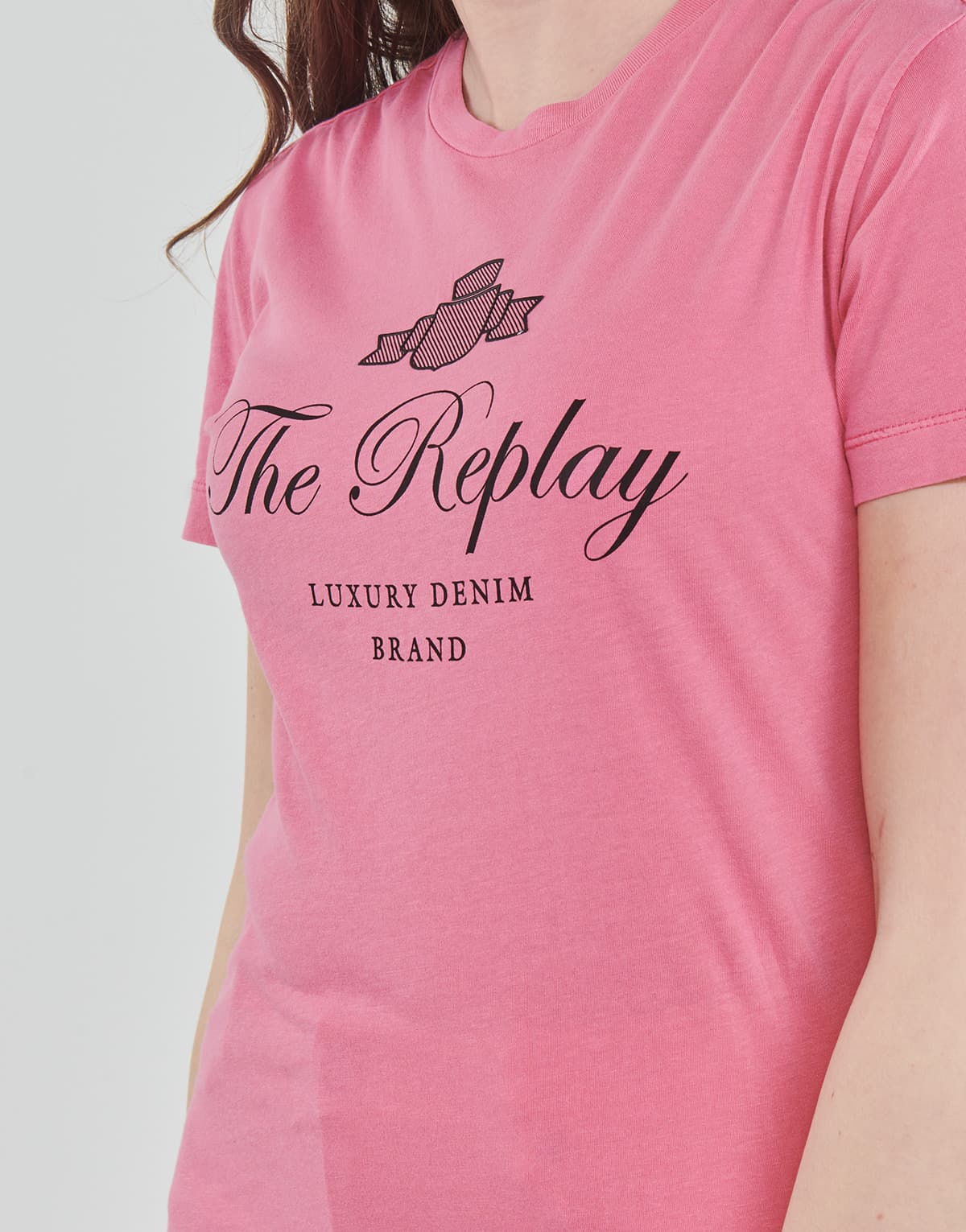 Women's T-Shirts Replay Pink