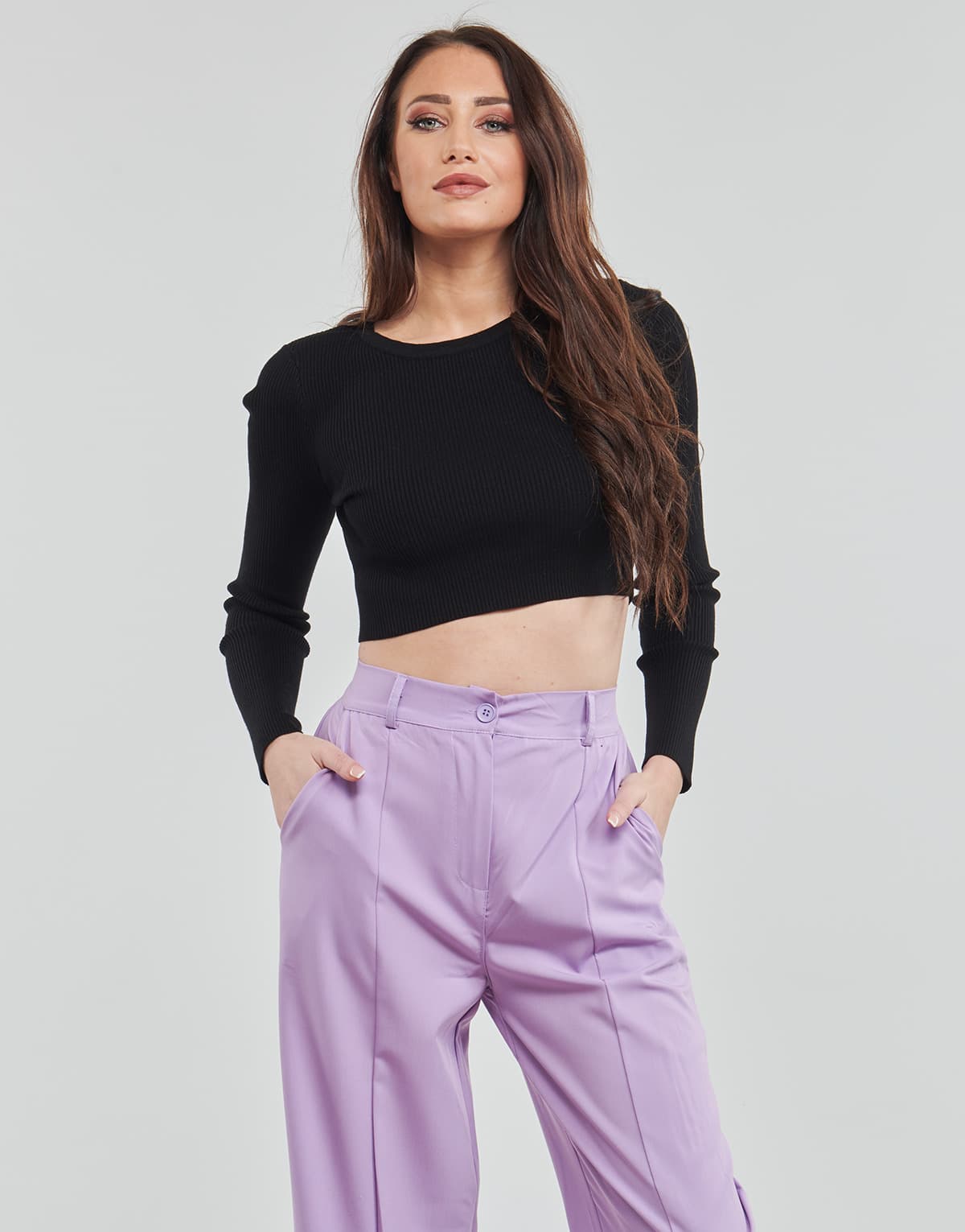 Women's T-Shirts Yurban Black