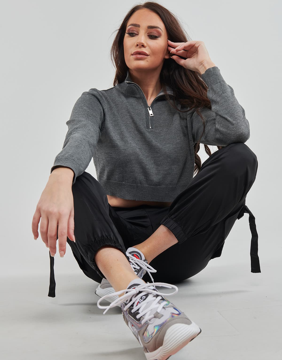 Women's Sweaters Yurban Gray