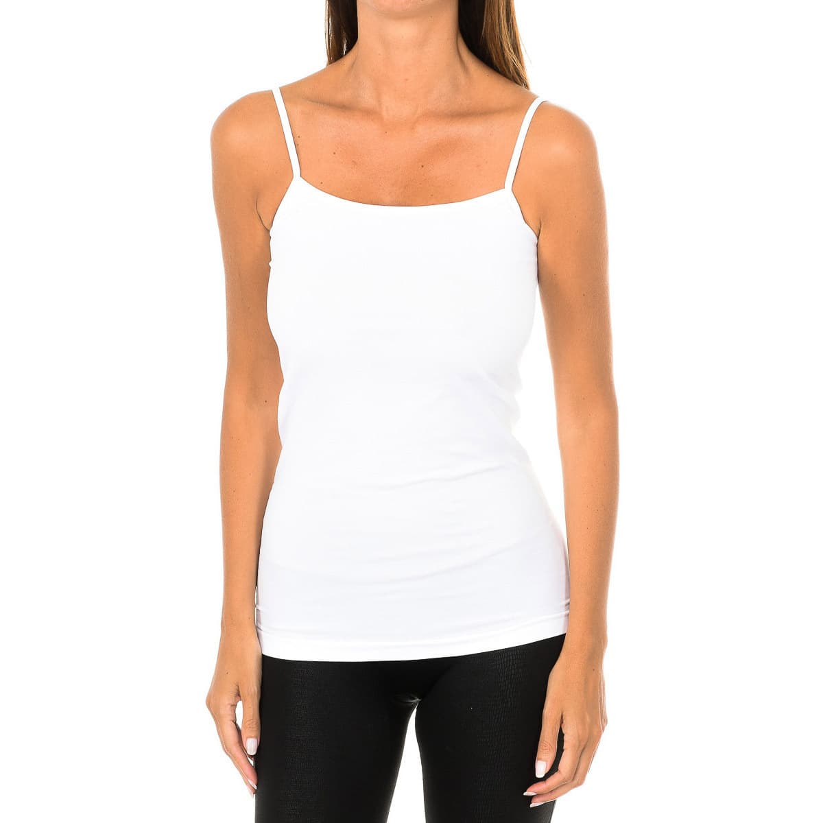 Women's Sleeveless Tops Intimidea White