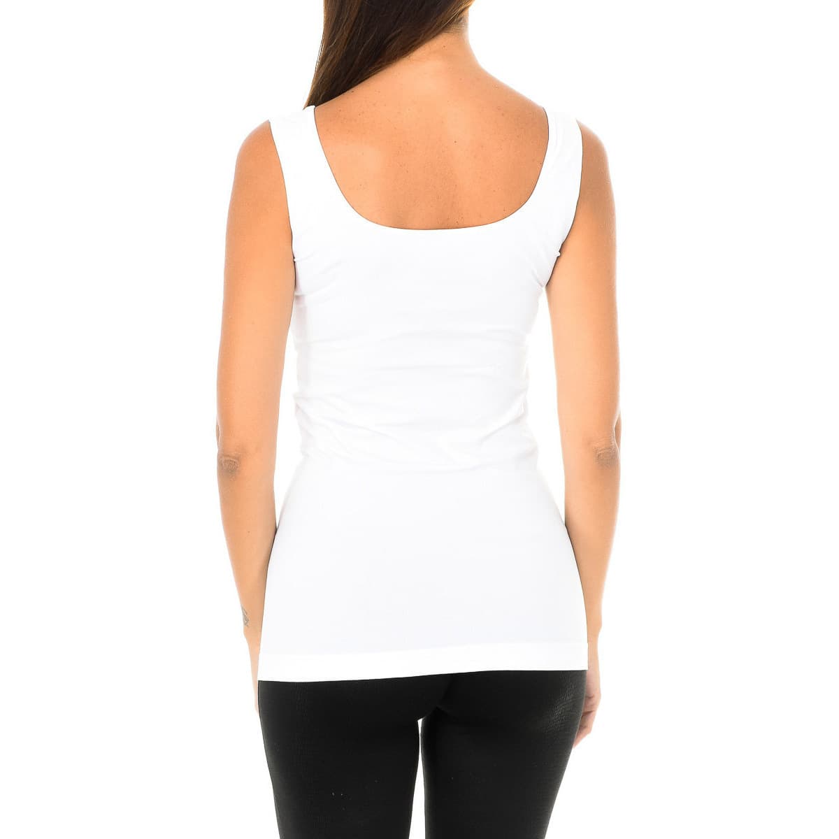 Women's Sleeveless Tops Intimidea White