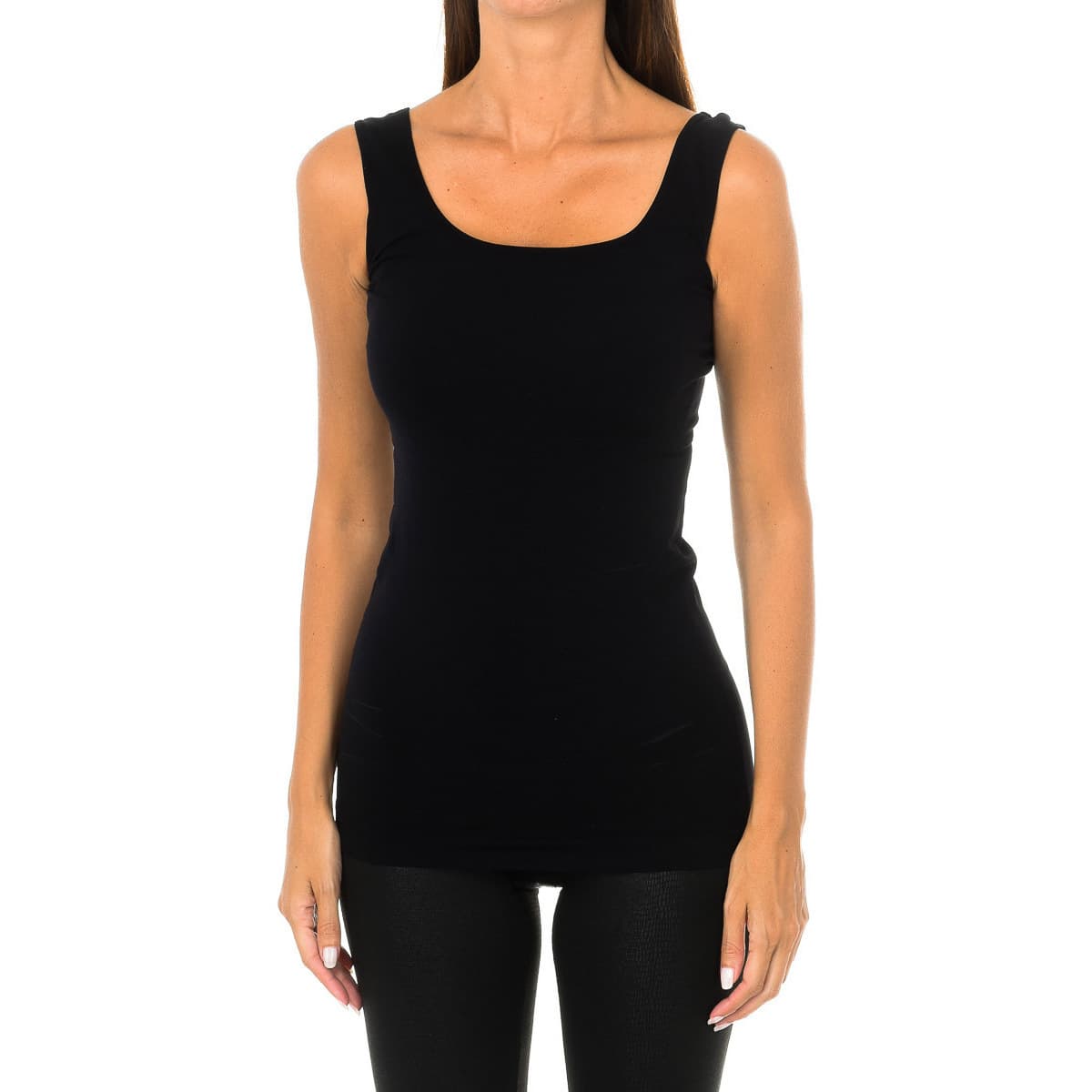 Αμάνικα/T-shirts χωρίς μανίκια Intimidea 210150-NERO