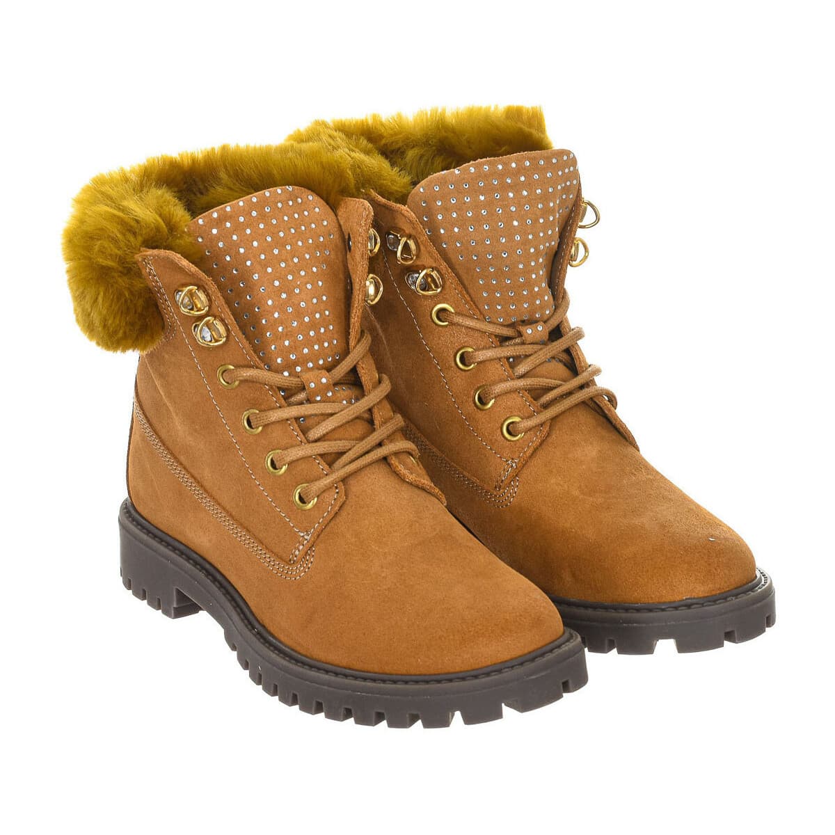 Women's Ankle Boots Guess Brown