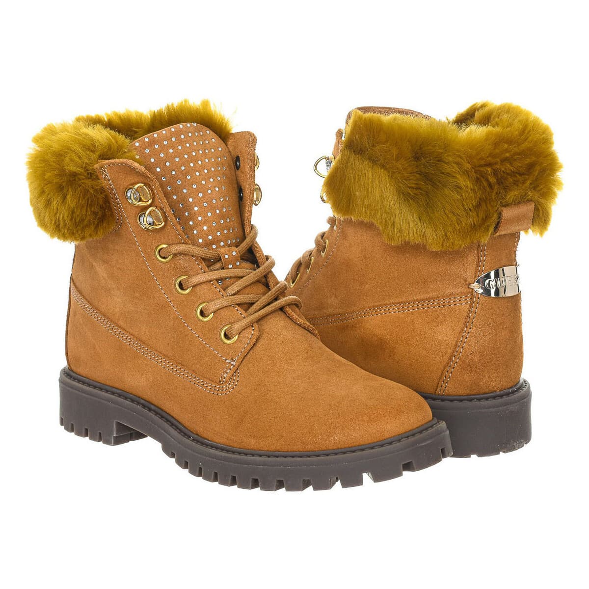 Women's Ankle Boots Guess Brown