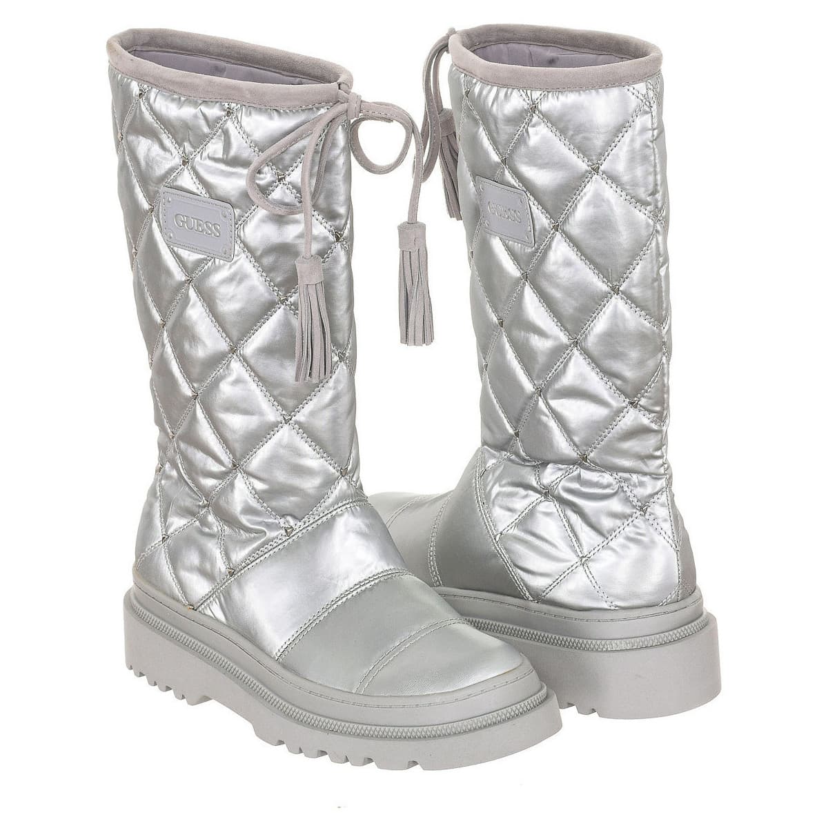 Women's Boots Guess Silver
