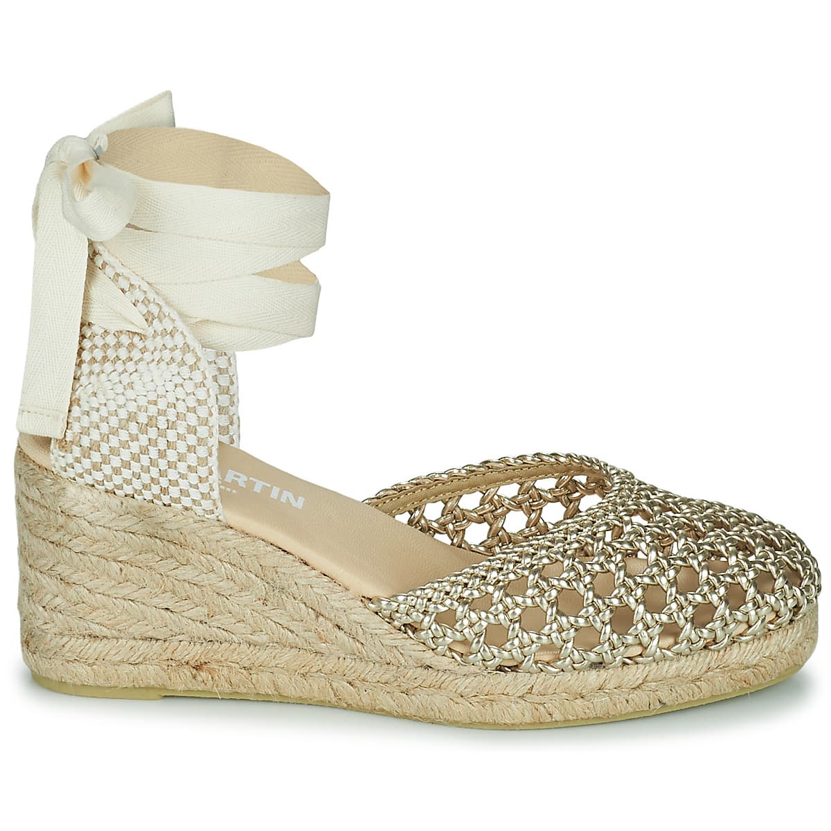 Women's Espadrilles JB Martin Gold