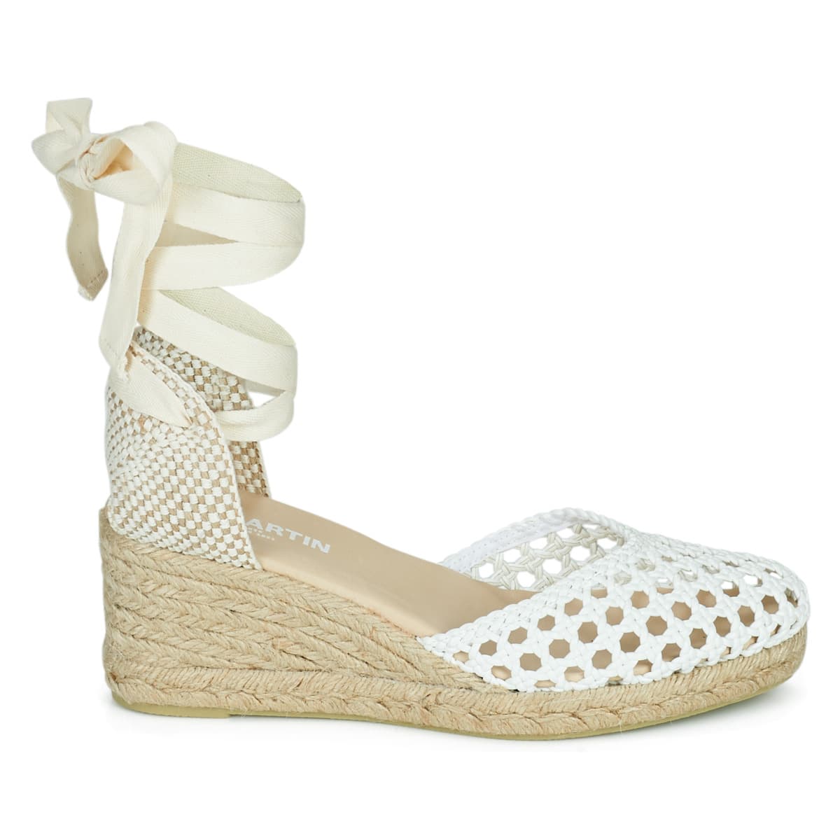 Women's Espadrilles JB Martin White