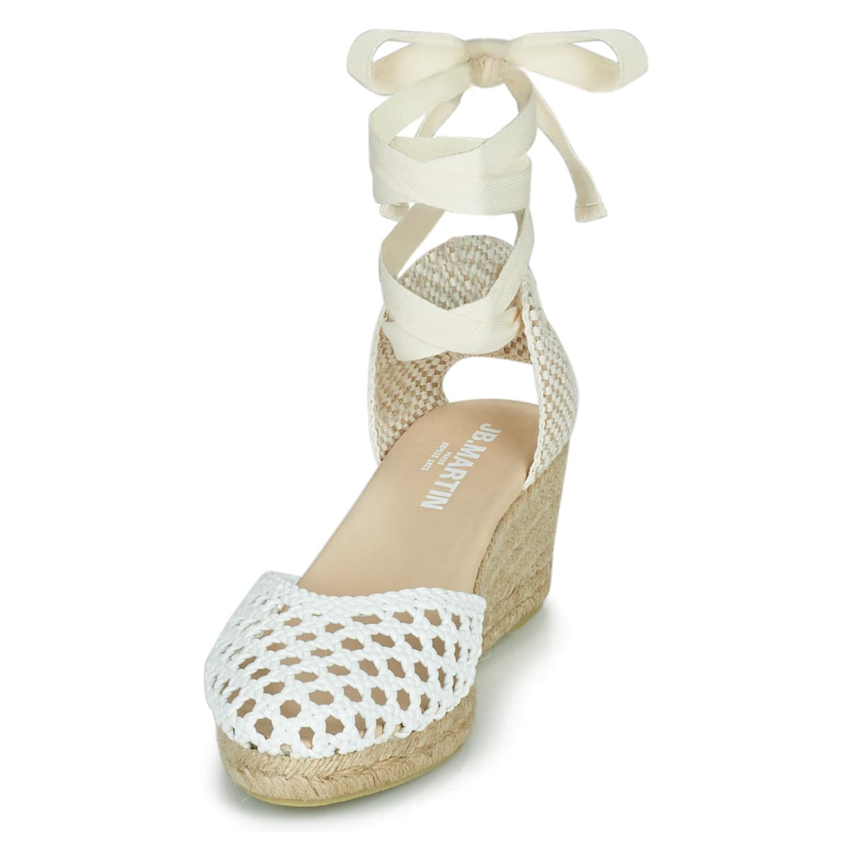 Women's Espadrilles JB Martin White