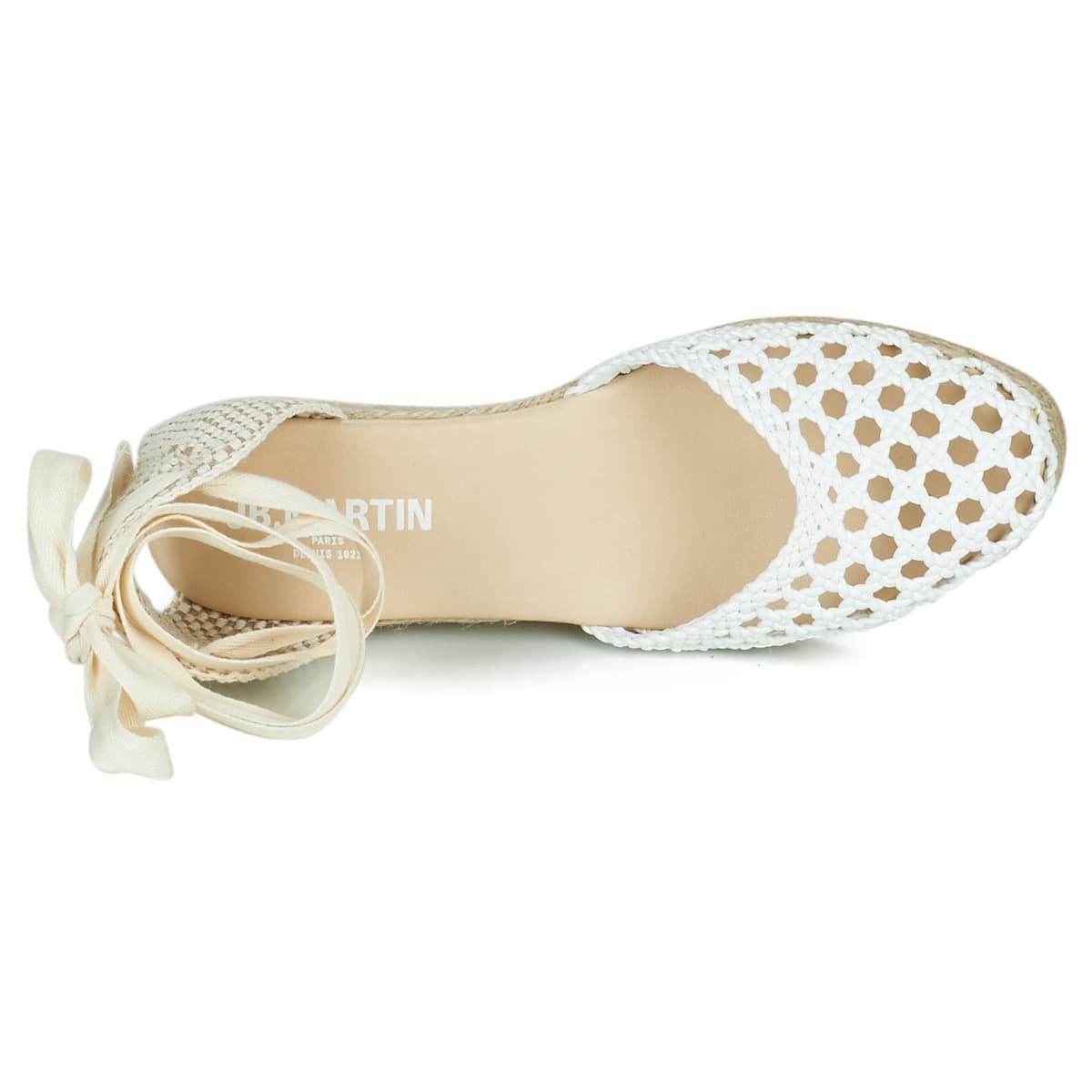 Women's Espadrilles JB Martin White