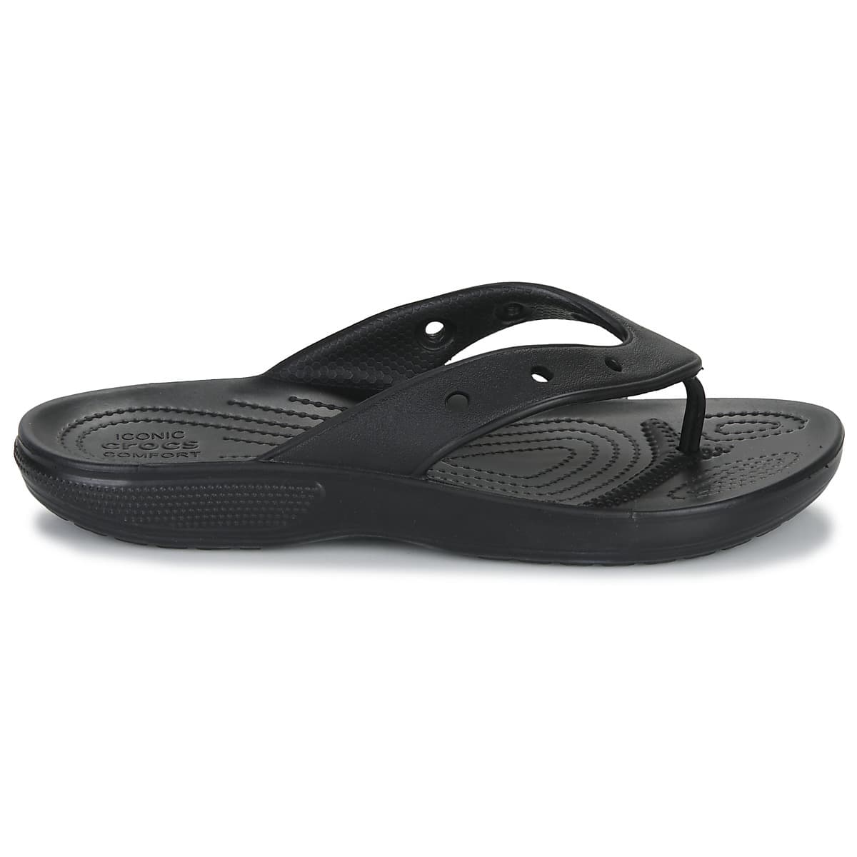 Women's Flip Flops Crocs Black