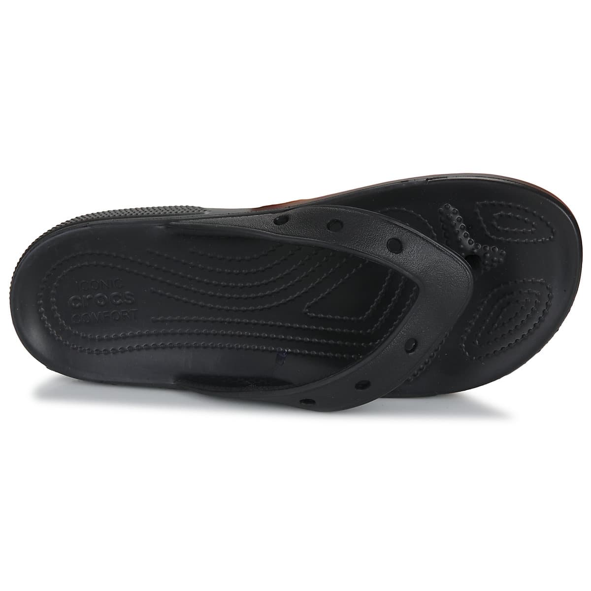 Women's Flip Flops Crocs Black