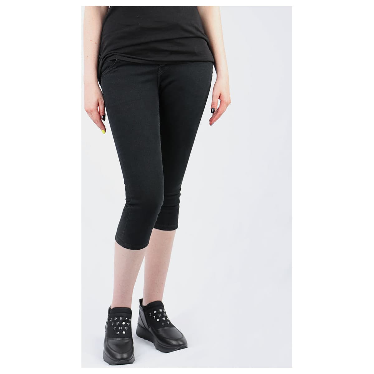 Women's Shorts Levis Black