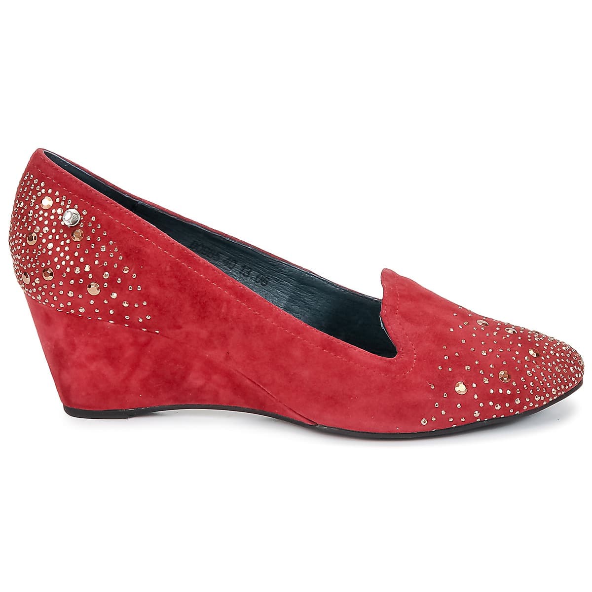 Women's Pumps Couleur Pourpre Red