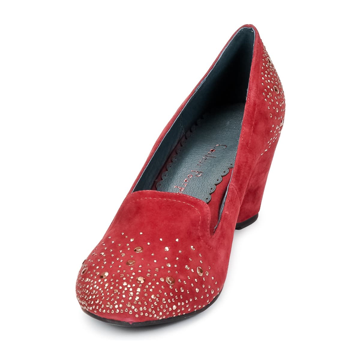 Women's Pumps Couleur Pourpre Red