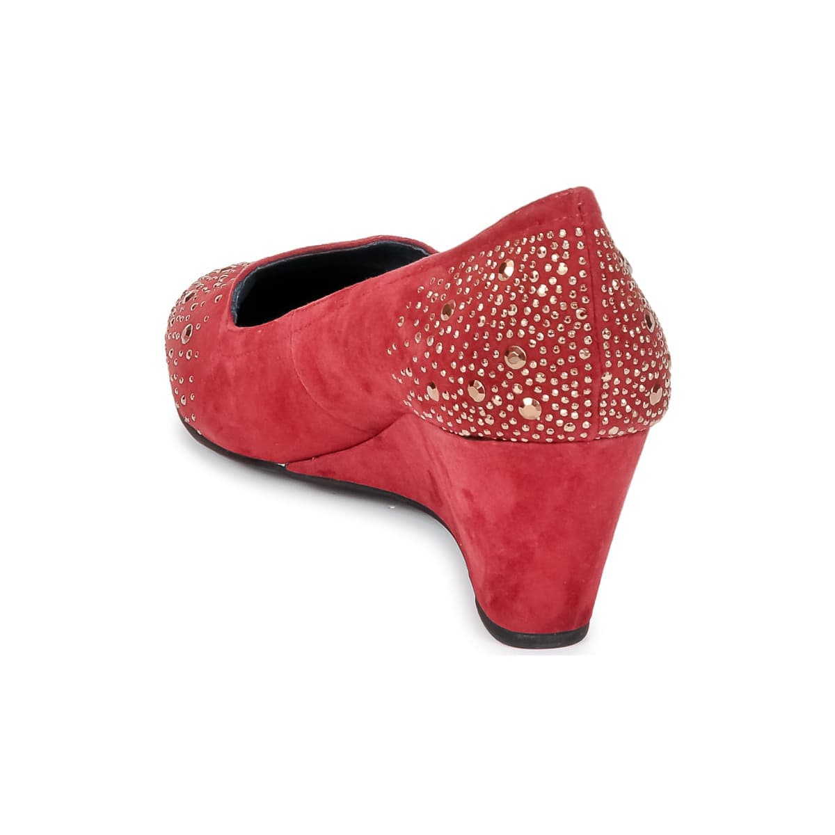 Women's Pumps Couleur Pourpre Red
