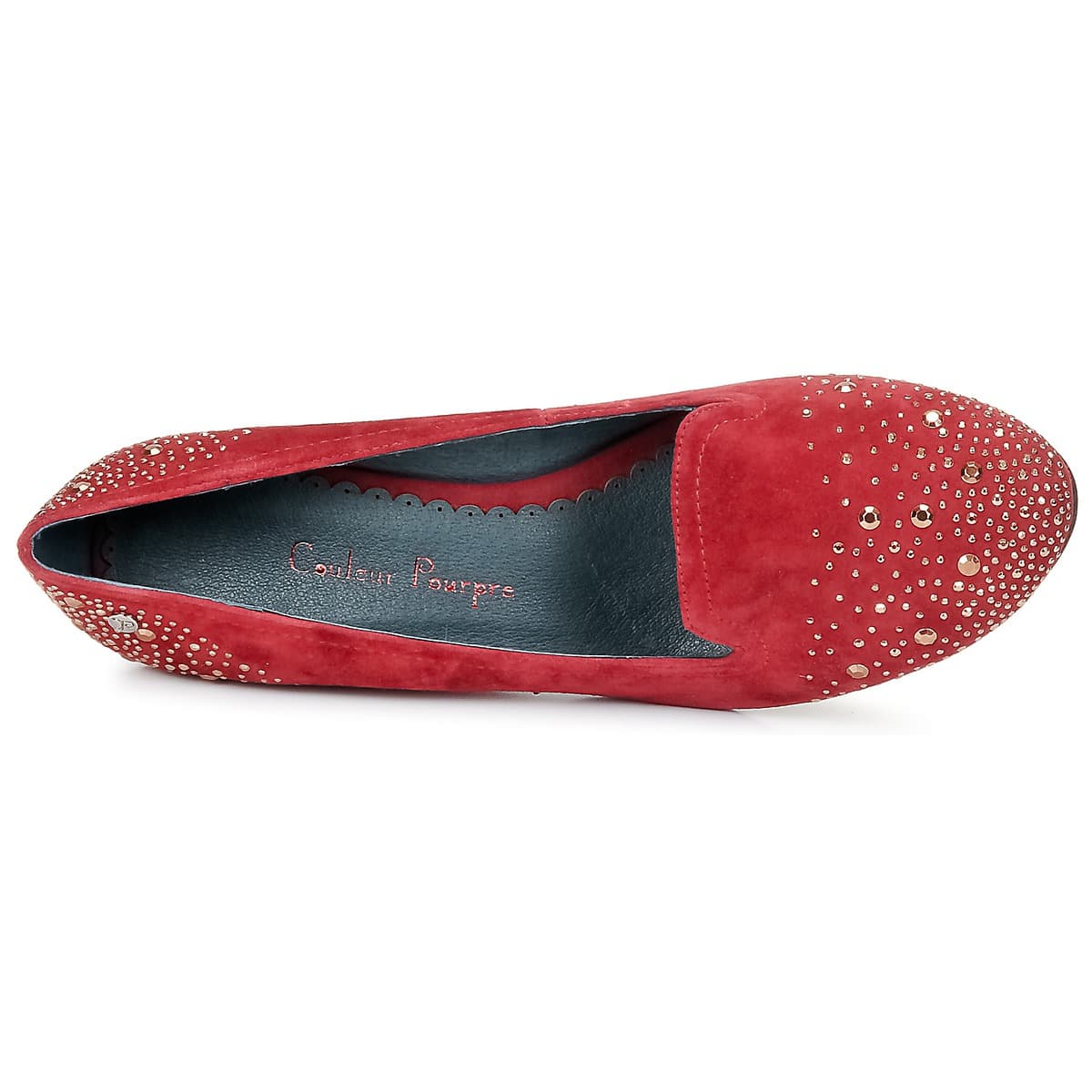 Women's Pumps Couleur Pourpre Red