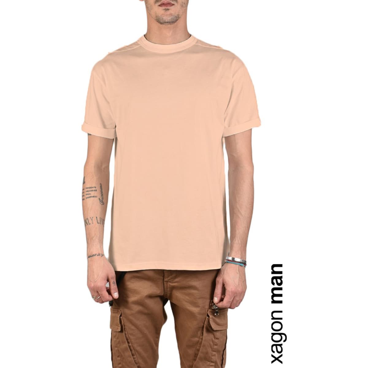 Men's T-Shirts Xagon Man Pink
