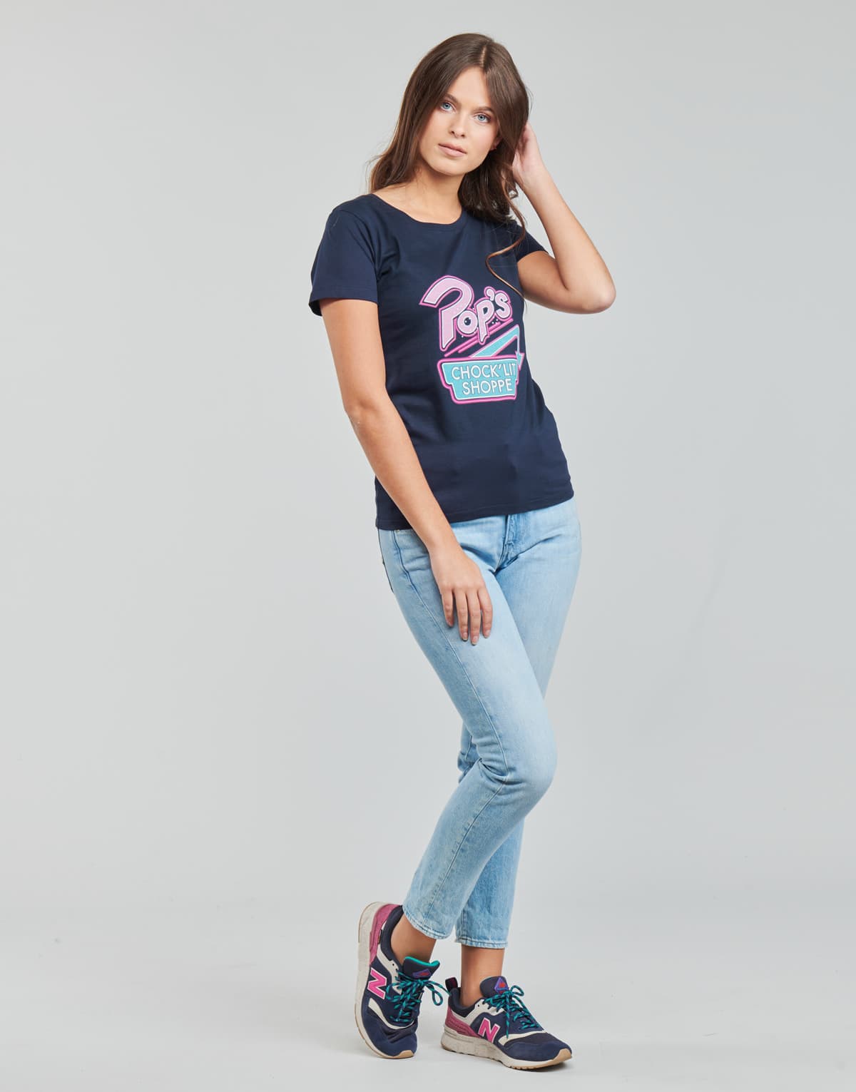 Women's T-Shirts Yurban Blue