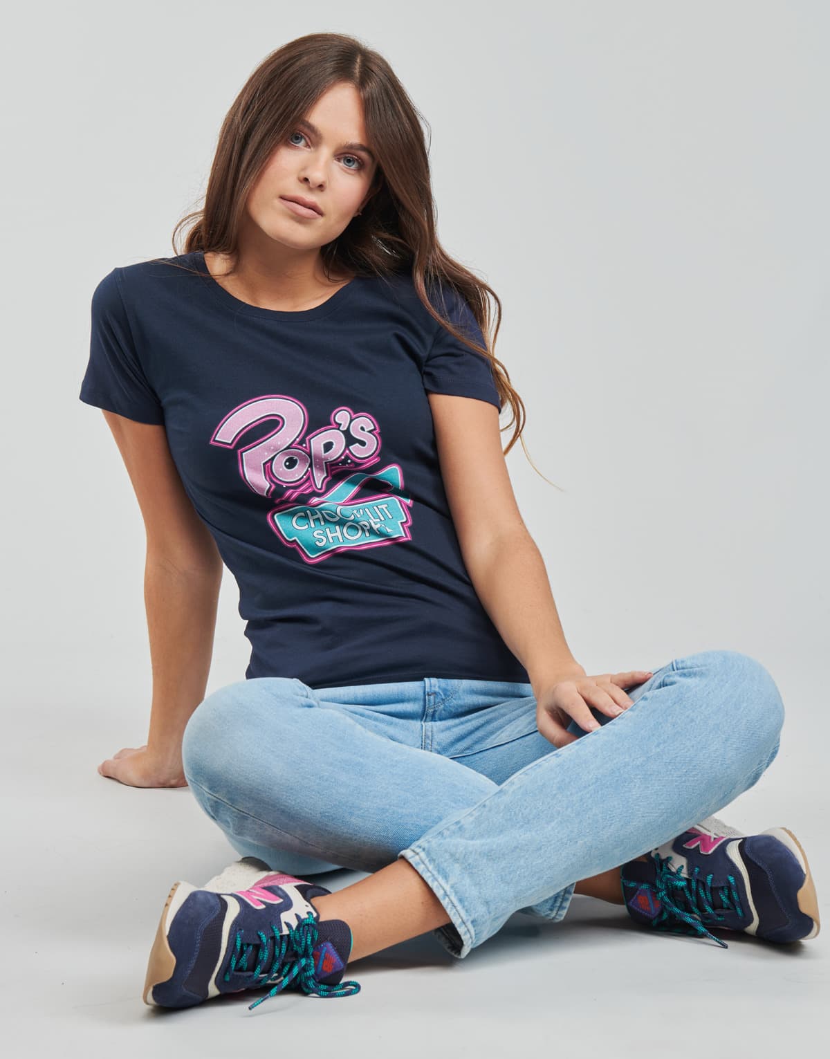 Women's T-Shirts Yurban Blue
