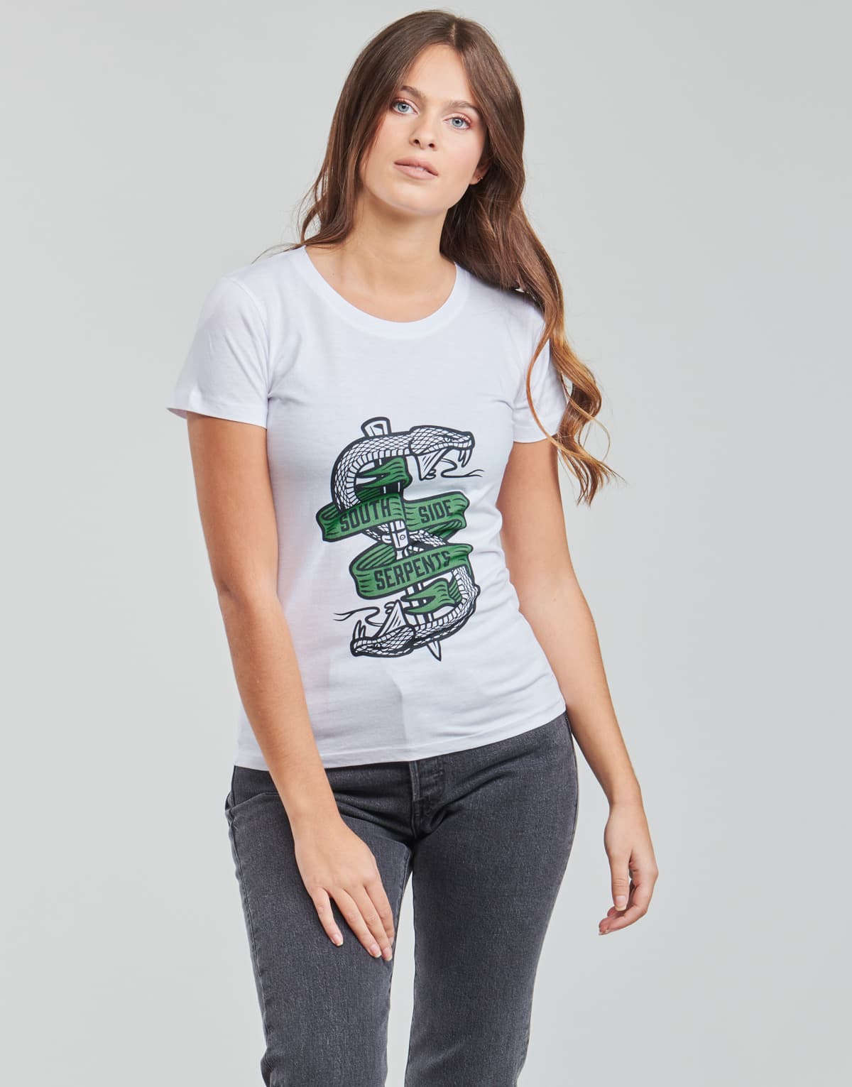 Women's T-Shirts Yurban White