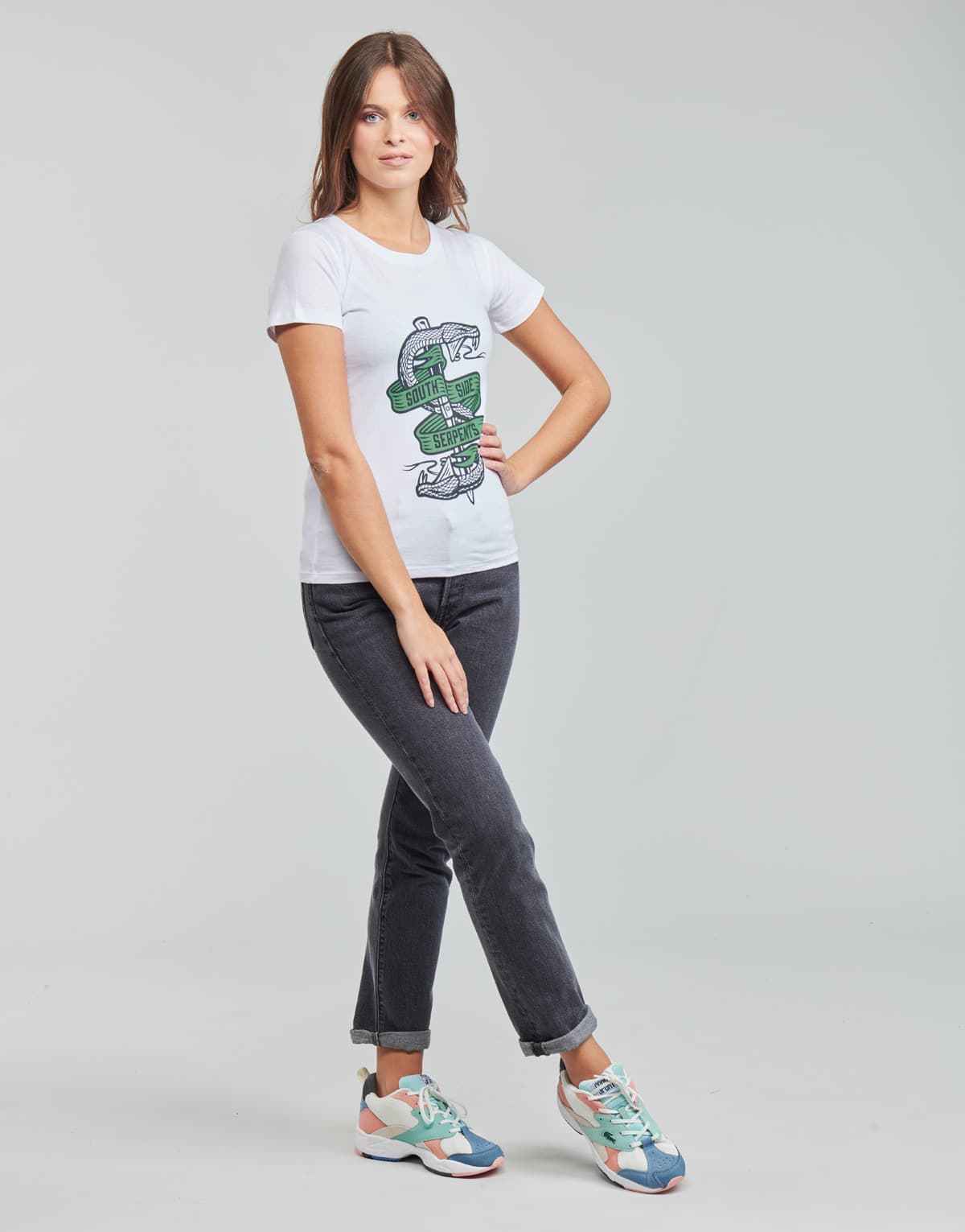 Women's T-Shirts Yurban White