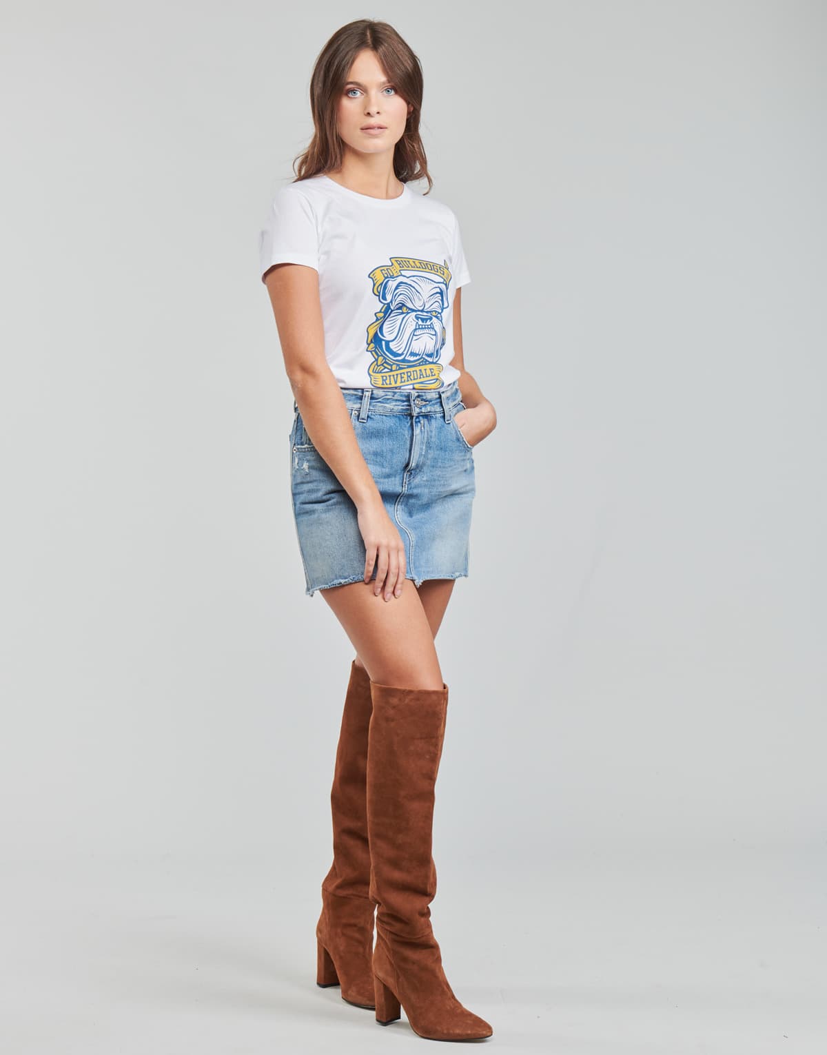 Women's T-Shirts Yurban White