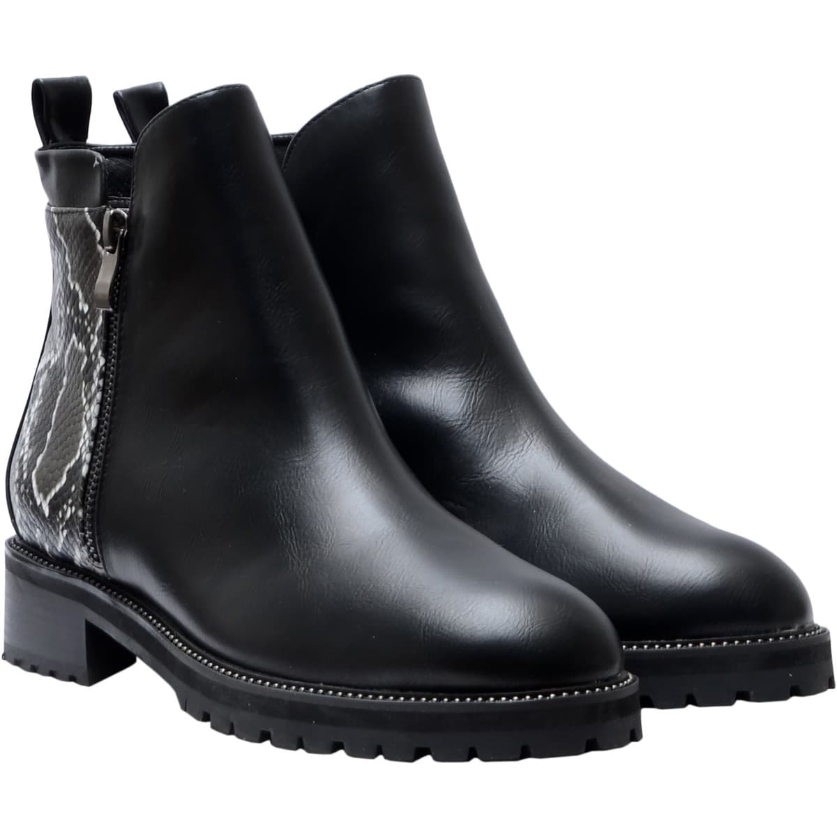 Women's Boots The Divine Factory Black