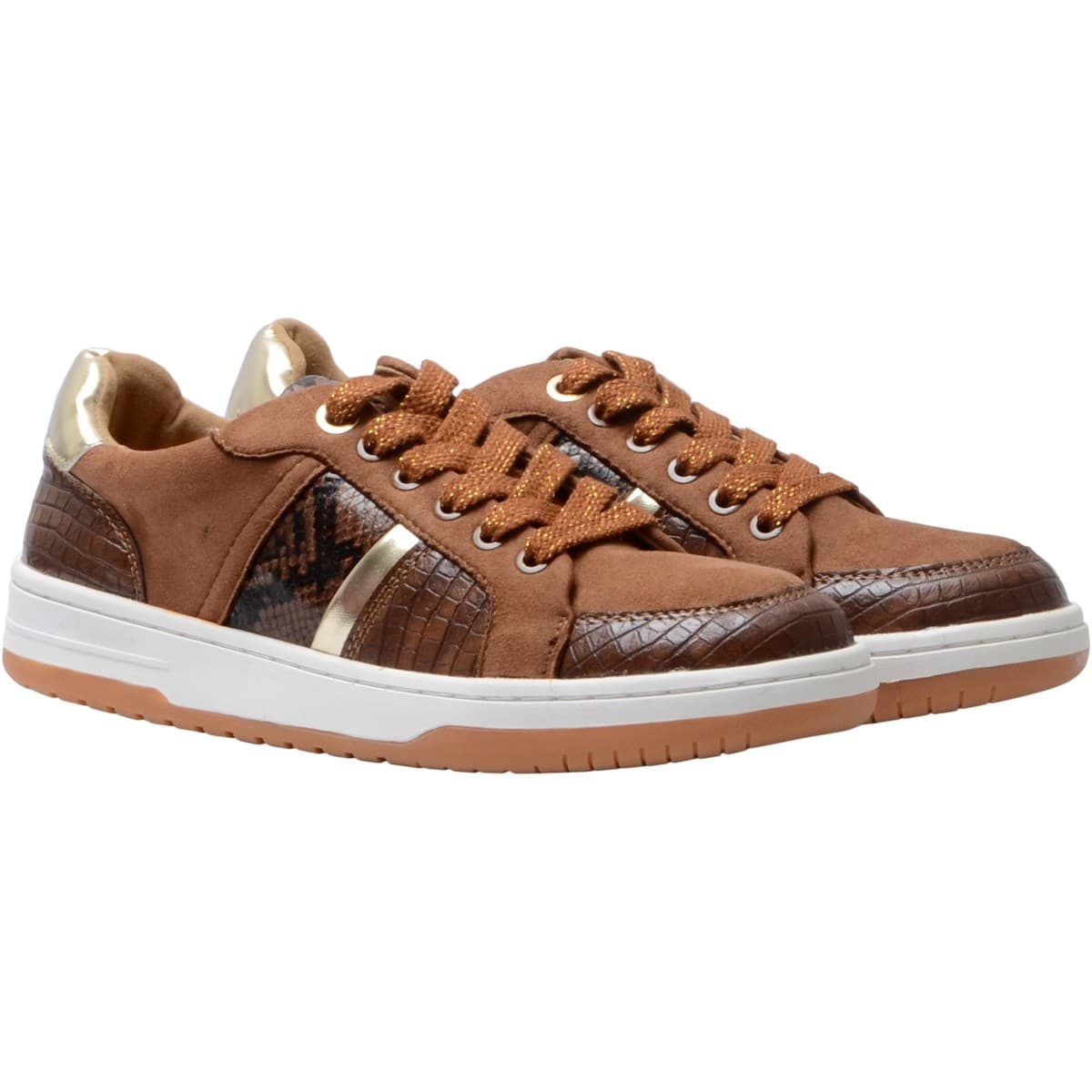 Women's Sneakers The Divine Factory Brown