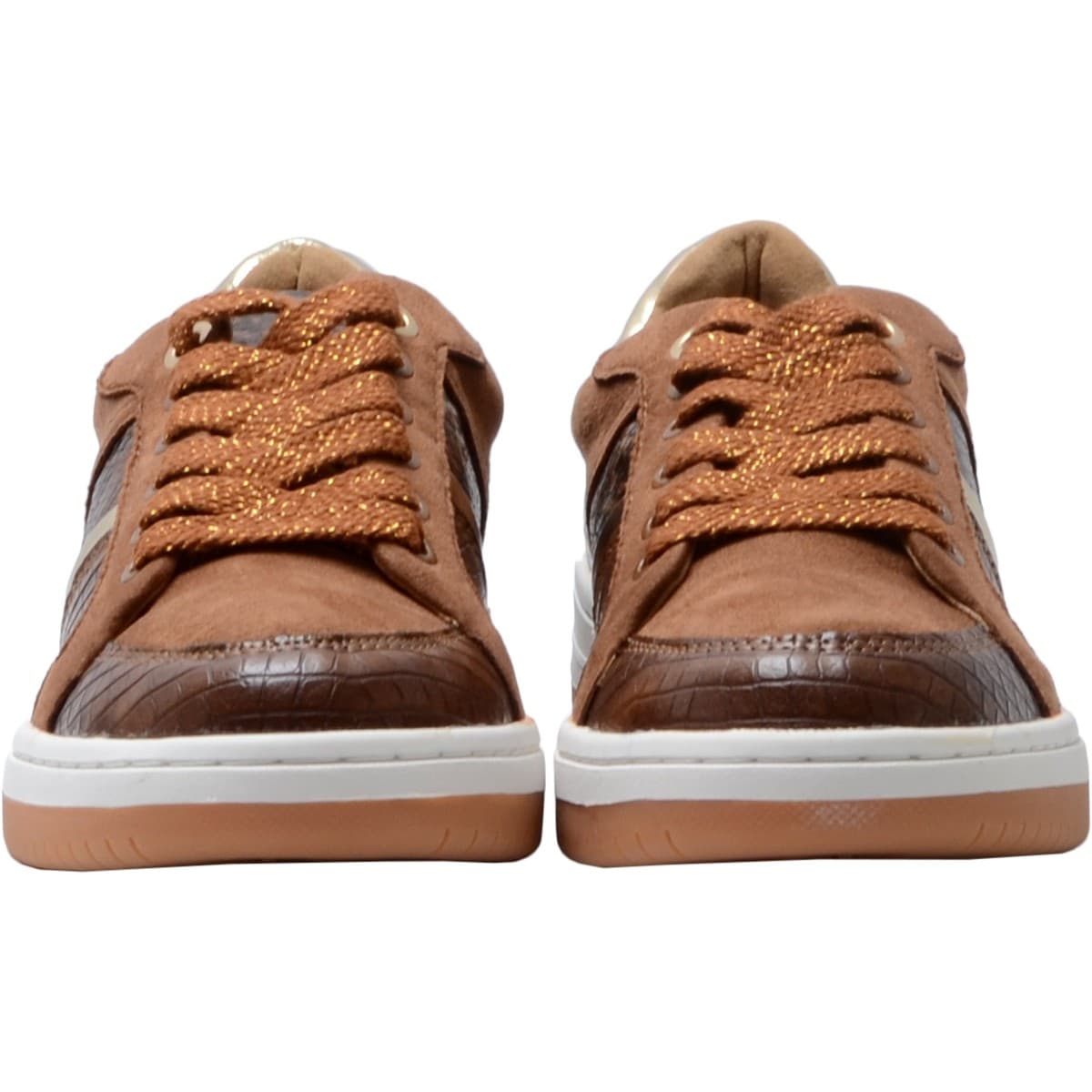 Women's Sneakers The Divine Factory Brown