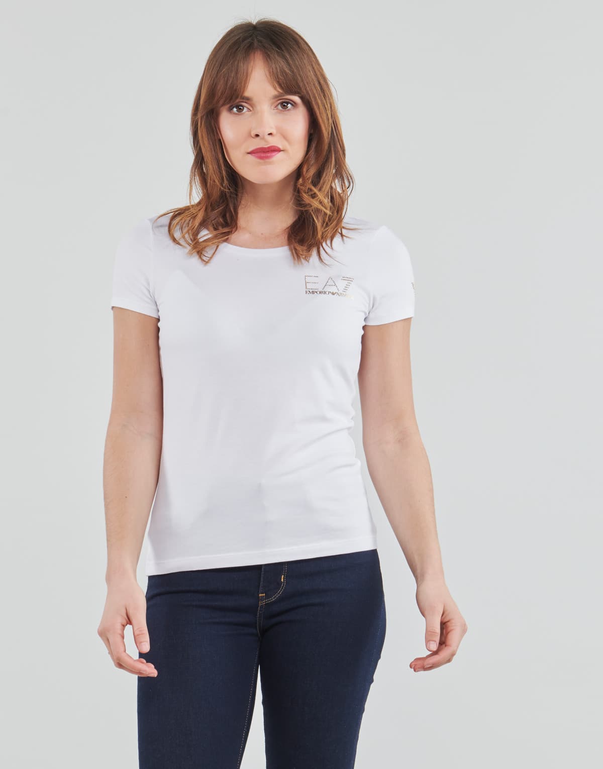 Women's T-Shirts EA7 White